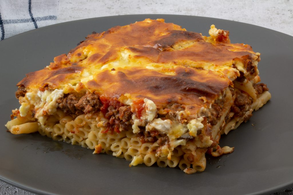 Griechischer Nudelauflauf (Pastitsio / Παστίτσιο) - almyro.de